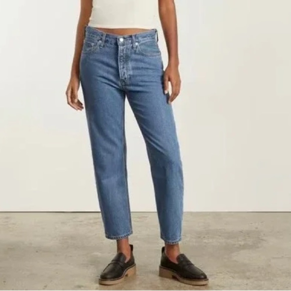 Everlane The Summer Slouch Jean Organic Cotton High Rise